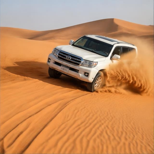 Dubai Desert Safari with Dune Bashing & BBQ Dinner