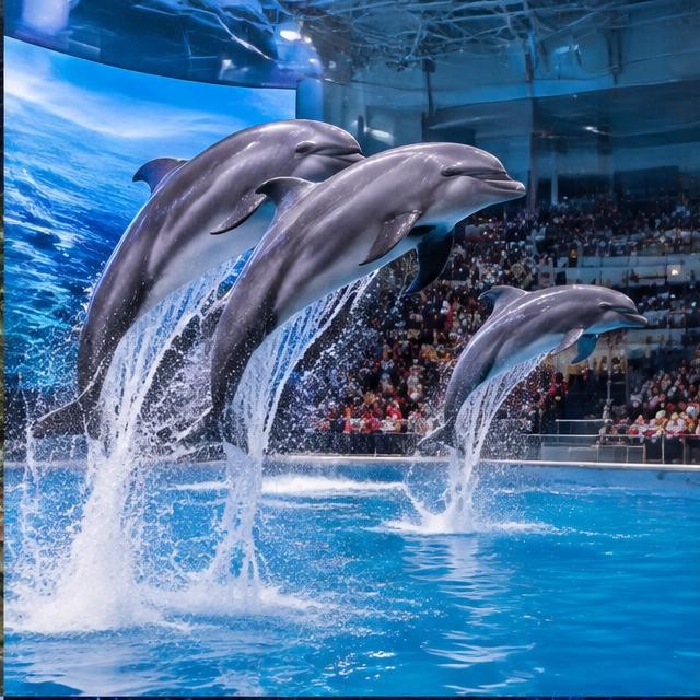 Dubai Dolphinarium: Dolphin & Seal Show